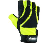 Silverton Mujer Lady Pro Guantes, Mujer, 46240M, Negro y Amarillo, Medium