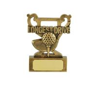 SilverTrophy: Longest Drive Prize Championship Mini Cup Trophy, premio conmemorativo, competición, ganadores, conductores, palos de golf, torneos profesionales de golf de grupo de pelota.