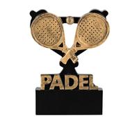 SilverTrophy: Trofeo de pádel, premio de tenis, ganador, finalista, torneo, liga de clubes, día de oficina, regalo divertido, raqueta y pelota, premio de partido de equipo, escuela, evento, mini copa