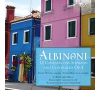 Silvia frigato, elena biscuola & l´arte dell´arco - ALBINONI: 12 Cantatas For Soparno And Contralto Op.4