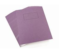 Silvine 25879X - Bloc de notas, (80 páginas, paquete de 10 unidades), color morado
