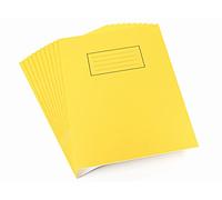 Silvine 26311X - Cuaderno de redacción (80 páginas, 75 gsm), amarillo - Pack de 10 unidades