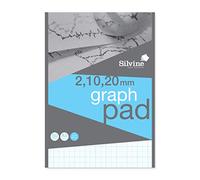 Silvine A4GP21020 - Bloc de notas (tamaño A4, 50 hojas de papel de 90 g/m²)