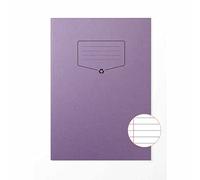 Silvine BACOFF - Cuaderno de ejercicios reciclado, tamaño A4, color morado