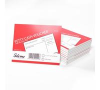 Silvine - Bonos para libros de efectivo pequeños, 100 hojas por bloc, 5 x 4 pulgadas (paquete de 10)