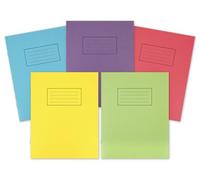 Silvine Cuaderno de ejercicios de 229 mm x 178 mm, surtido, paquete de 10, SV42364