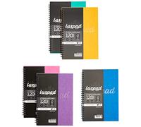 Silvine FSC Twinwire - Cuaderno (120 páginas, 75 g/m², tamaño A5, 10 unidades, 10 unidades)