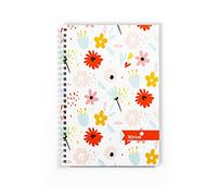 Silvine Marlene West - Cuaderno de tapa dura, tamaño A5, rayado, 140 páginas