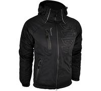 SILVINI Chaqueta de esquí Hombres Borgo MJ303, Hombre, Color - Black-Charcoal, tamaño S