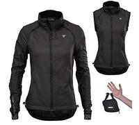 SILVINI Vetta - Chaqueta cortavientos deportiva para mujer, ligera, resistente a