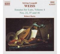 Silvius Leopold Weiss Sonatas for Lute Volume 4 (CD) Album (Importación USA)