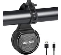 Silvotek Timbre Bicicleta Electronico - Ajustable 80-130dB Bocina Bicicleta con Antirrobo Alarma Bicicleta e Impermeable IPX6, USB Recargable Timbre Bici para Bicicleta de Montaña y de Carretera