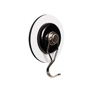 Silwy® - Gancho magnético con nano almohadilla de gel de metal (7,5 cm), color blanco