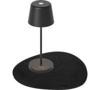 Silwy led luz magnética mónaco a pilas con mantel individual negro