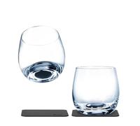 silwy magnetic system, vasos de cristal, vidrio magnético para acampar y navegar // Whisky