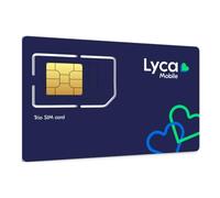 Sim 100% anónimo Lycamobile Reino Unido, ya activa y lista para usar, se puede utilizar en Italia, tarjeta de teléfono con contrato de consumo, sin cuotas mensuales.