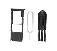 SIM Card Tray Slot Holder Replacement with Eject Pin for Samsung Galaxy A51 A515U Black Durable Panel Repair Tool