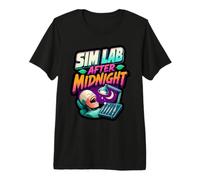 Sim Lab después del Turno de Noche Dental de Medianoche Camiseta Premium
