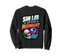 Sim Lab después del Turno de Noche Dental de Medianoche Sudadera