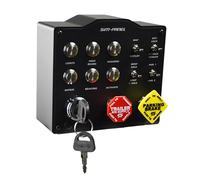 SIM-PANEL Caja de botones HT/HTE para American Truck Simulator (caja de botones ATS/ETS2) (sin retroiluminación)