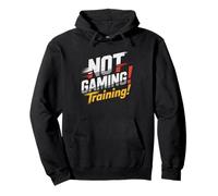 Sim Racer Racing Identidad Humor Serio Sudadera con Capucha