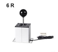 Sim Racing Gear Shifter con emulador USB integrado para Logitech para G29 para G27 G25 para G920 T300RSGT y Play Use (6 velocidades)