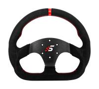 Simagic P-325D 325 mm - Aro en D de Sim Racing Cuero (K)