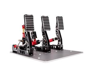 Simagic P2000 Hydraulic 3-Pedal Set 100KG Loadcell - Crimson Edition (P2000-S100R)