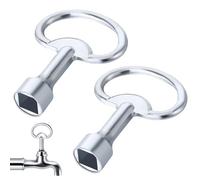 simarro 2 llaves cuadradas universales, llave de metal triangular, llave de 8 mm, llave de ventilación para radiadores, cubos de basura, ascensor, caja eléctrica, gas, agua, contador de electricidad
