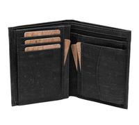 Simaru Cartera Billetera Monedero de Corcho Vegano Hombre Bloqueo RFID Respetuosa con el Medioambiente y Repelente al Agua