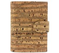 Simaru Cartera Billetera Monedero pequeña y espaciosa con Monedero - Cartera de Cuero Vegano con Cremallera y Espacio para 16 Tarjetas - para Hombres y Mujeres (Raizes)