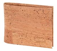 Simaru Cartera Vegana Billetera Monedero de Corcho para Hombres Bloqueo RFID Ranuras para DNI Tarjetas Regalo Ideal