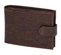 Simaru Cartera Vegana Billetera Monedero de Corcho Vegano para Hombres Bloqueo RFID Ventana para Fotos-DNI Ranuras para Tarjetas Regalo Ideal