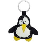 Simaru Llavero fuerte de piel auténtica,regalo para Navidad, cumpleaños, aniversario, encuentra tu animal favorito