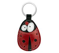 Simaru Llavero fuerte de piel auténtica,regalo para Navidad, cumpleaños, aniversario, encuentra tu animal favorito
