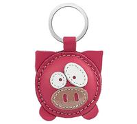 Simaru Llavero fuerte de piel auténtica,regalo para Navidad, cumpleaños, aniversario, encuentra tu animal favorito
