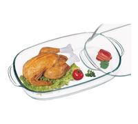 Simax Asador De Aves De Vidrio Borosilicatado Molde Para Horno 8.0l