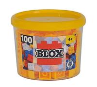 Simba 104114110 Blox - Bloques de construcción (100 piezas), color amarillo , color/modelo surtido