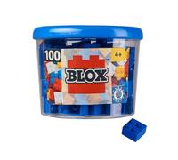 Simba 104114112 Blox - Bloques de construcción (100 piezas), color azul , color/modelo surtido