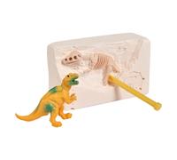 Simba, 104342402, juego de excavación de dinosaurios, 12 variantes, piedra especial para rascar y soporte para excavadora, 6-7 cm de longitud, aventura de exploración