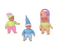 Simba 105011936 - Muñeca de Cuerpo Blando Laura, 3 Modelos Surtidos, se Entrega Solo un artículo, 15 cm, muñeca bebé a Partir de 12 Meses
