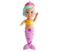 Simba 105030007 - New Born Baby Mermaid, Bathable Full Vinyl Doll with Colour Ch