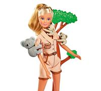 Simba 105733490 Steffi Love Koala - Muñeca con árbol de Escalada, Forro y Botella de Agua