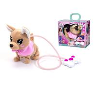 Simba Juguete Chichi Love Loomy 105893542 – Control luminoso, corre, ladra y mueve la cola, 20 cm
