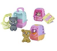 Simba 105950125 Pamper Petz - Mini bebé Animal con Pata mágica Que Revela si es niña o Chico, Disponible en Perro, Gato o Conejo, a Partir de 1 año