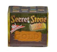 Simba 105952498 Secret Stone, Gold Oder Semipreciosas en lingotes de Arena, con Martillo y cincel de Madera, 8 Surtidos, Solo se Entrega un artículo, lingotes de Oro, Juguete Explorador a Partir de 3
