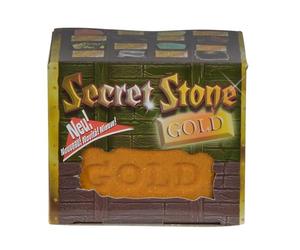 Simba 105952498 Secret Stone, Gold Oder Semipreciosas en lingotes de Arena, con Martillo y cincel de Madera, 8 Surtidos, Solo se Entrega un artículo, lingotes de Oro, Juguete Explorador a Partir de 3