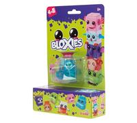 Simba 105952627 - Figura Bloxies (4 uds.) - Bloques construcción Animales para apilar y coleccionar, Efecto de Movimiento al presionar, Juguete niños 3 años, selección aleatoria en Paquete Sorpresa