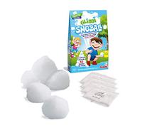 Simba 105953183002 Glibbi Snowball Juego de aire libre Bolas de nieve, 4 bolsas de 20 g