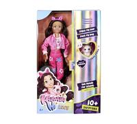 Simba 105953975 - Muñeca de Vestir Kawaii Hi Lucy (26 cm) - Muñeca de Moda móvil para peinar y peinar, muñeca con Pelo Largo, Conejo y Accesorios, Juguete para niños a Partir de 4 años